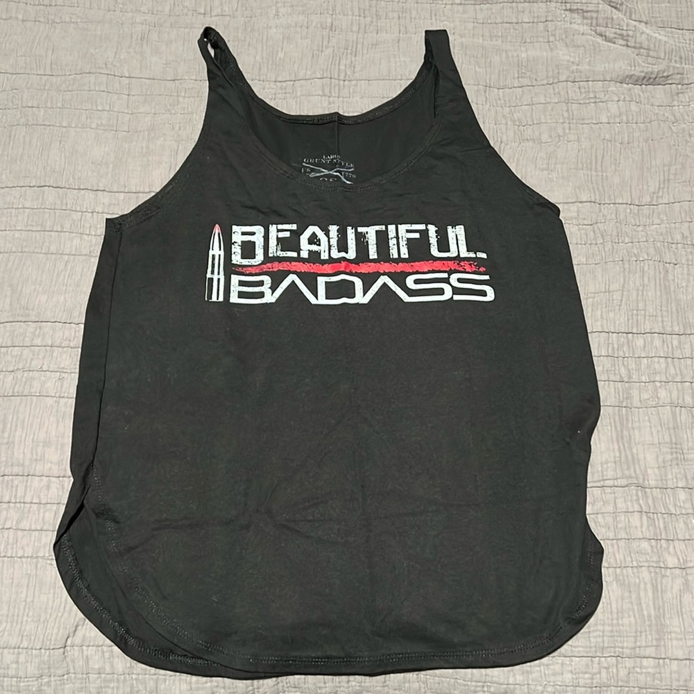 Grunt style women’s beautiful badass tank top